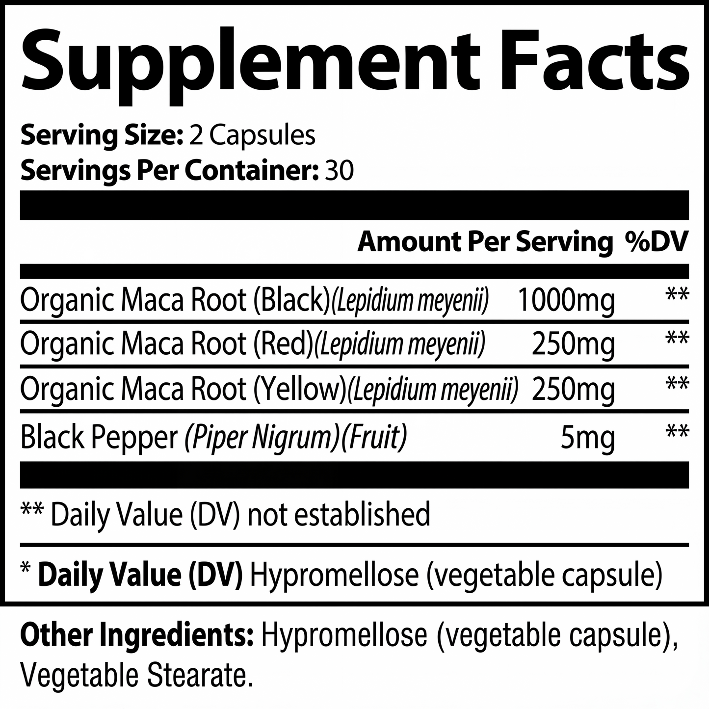 Rubi's Feminine Capsules for Libido & Energy -